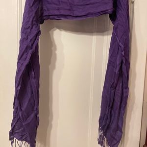 Purple pashmina
